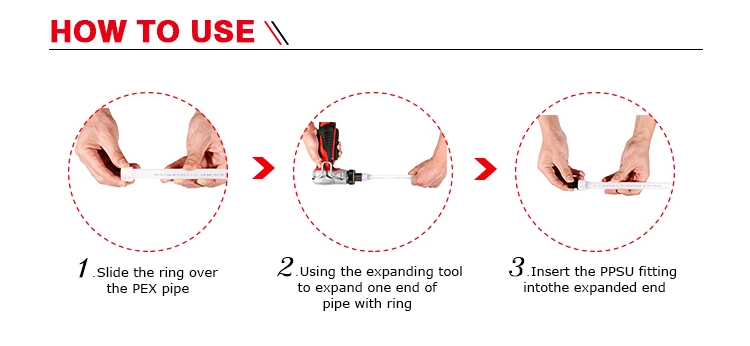 Ritable Pex 3/4 Ring for Underfloor Heating Pipe Connection