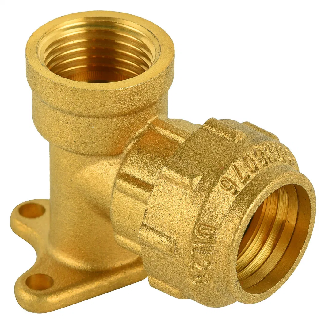 Brass Compression Fittings for PE Pipe Female Coupling - HS Code 74122090