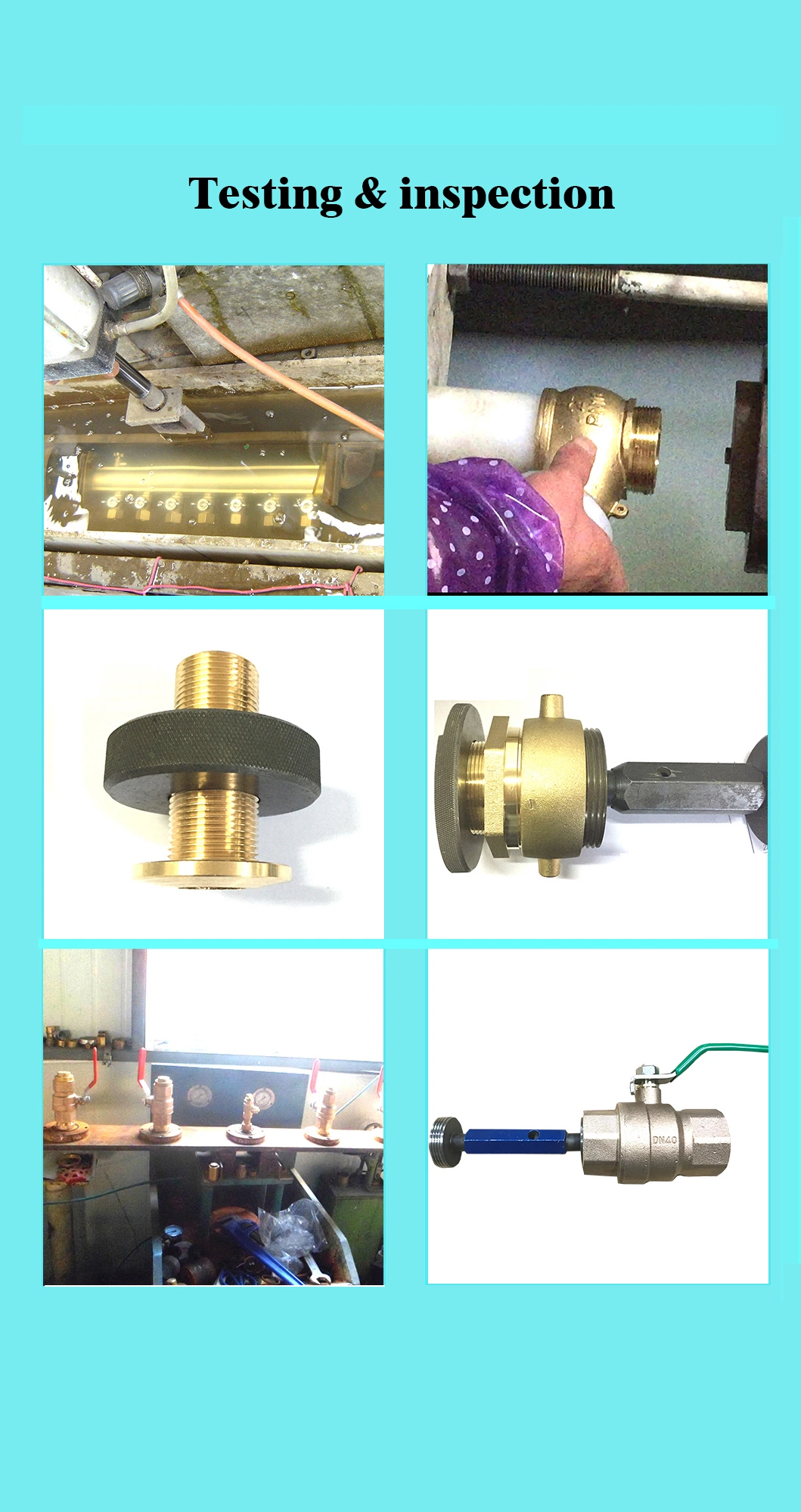 Brass Compression Tee for Pex Al Pex Pipe