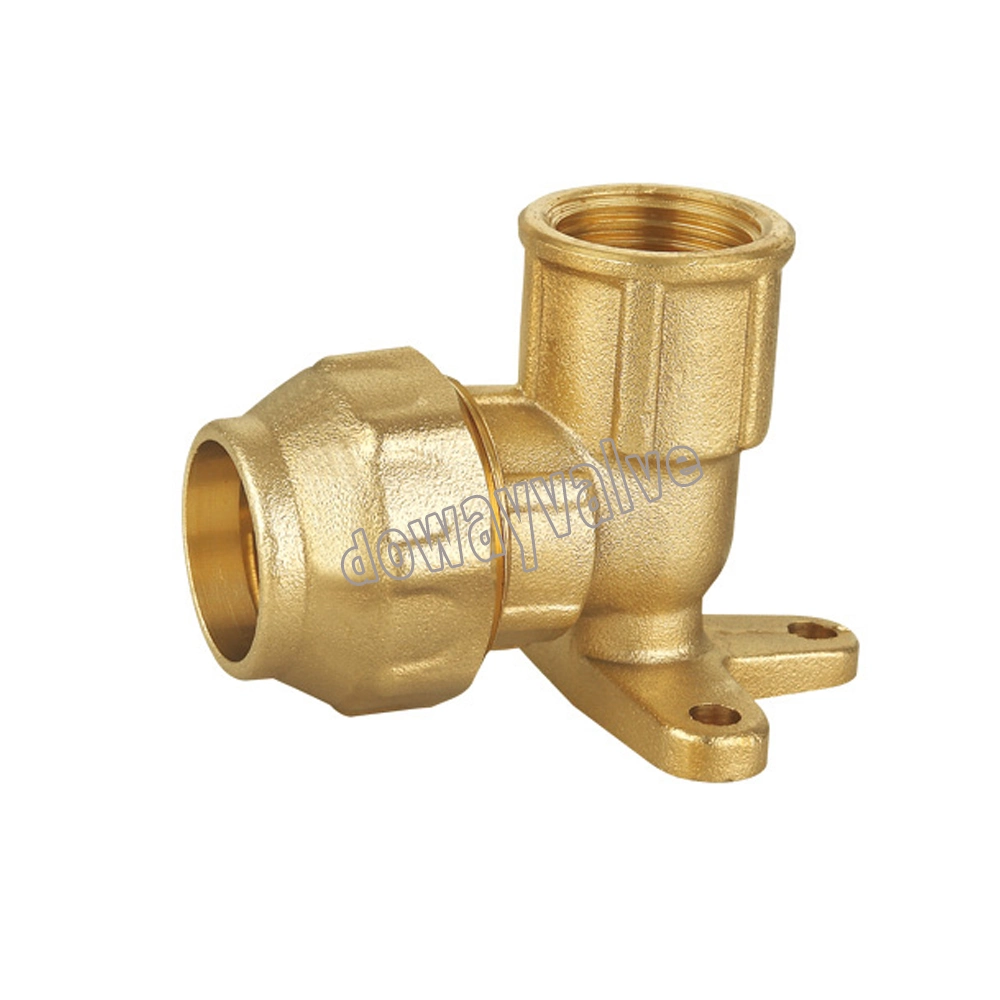 M X C Elbow Brass Compression Fitting for PE Pipe