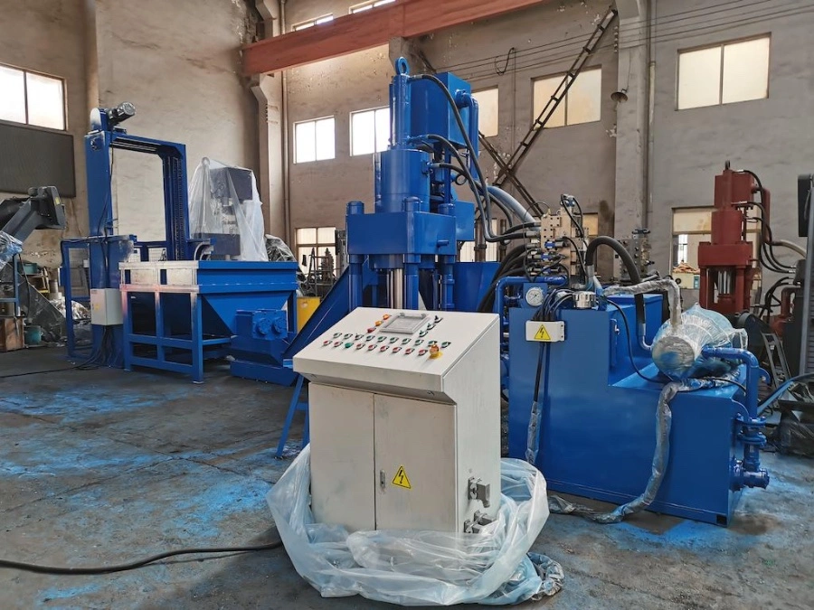 Hot-Sale Automatic Aluminium Iron Copper Chips Briquetting Press