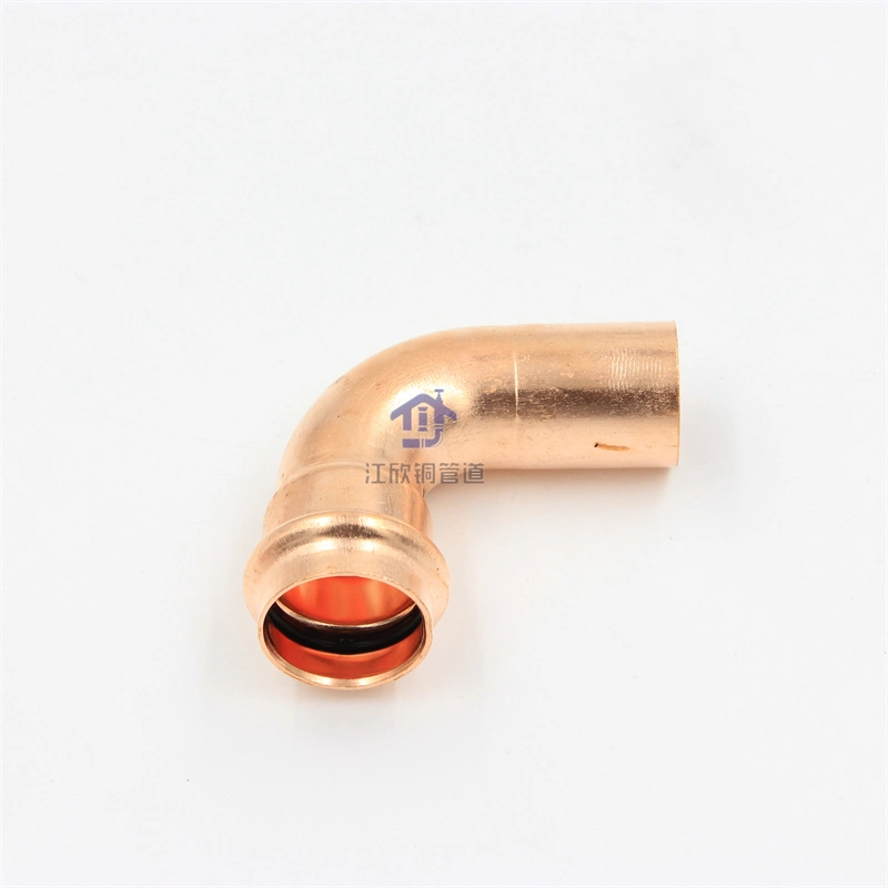 Well-Made Reducing 90 Degree Tee Copper M-Profile Press Series with Multiple Sizes