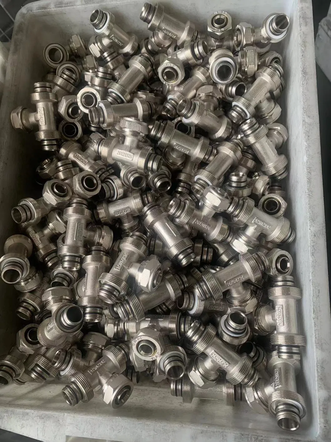 Screw Brass Fittings of Elbow