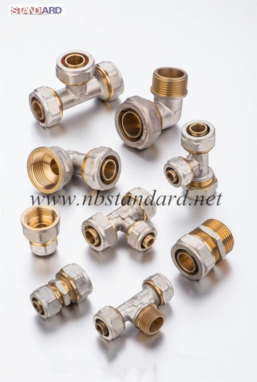 Compression Male Elbow Fittings for Pex-Al-Pex Pipes