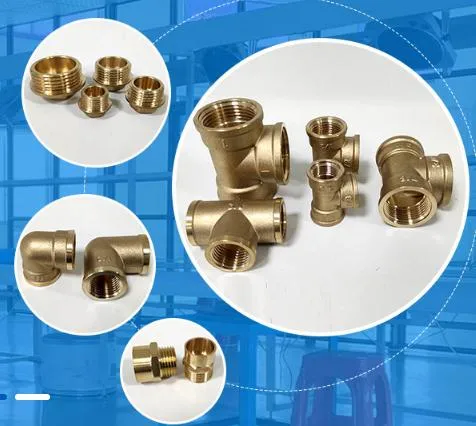 Male Thread Socket Coupling Connector Copper 3/4 Compression Fitting Pex Brass Fitting