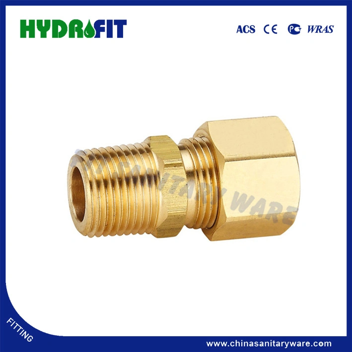 American Market Lead-Free Push-Fit Fitting Brass Compression Xmip Adapter (AMK10114)