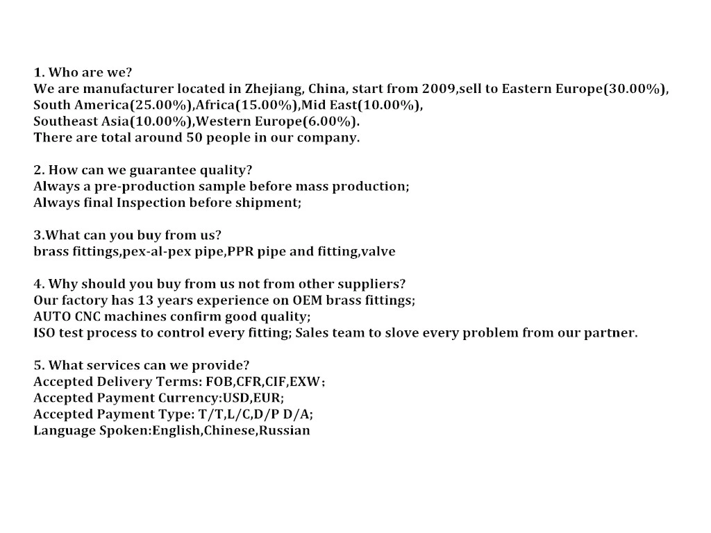 Female Straight-Press Fittings/Press Fitting/Coupling Fitting/ Plumbing/Water/Gas Fitting with CE Certificate