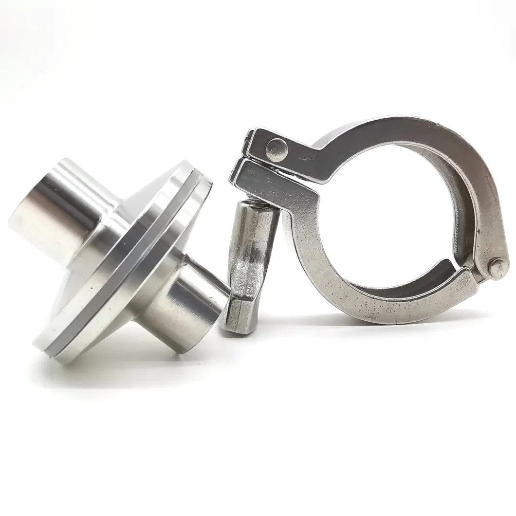 Pipe Fitting Stainless Steel Sanitary Clamp Pipe Cold Press ISO DN6-600 Size Sanitary Tc Clamp