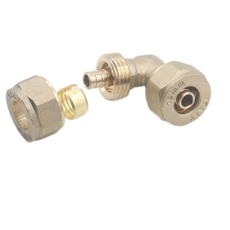 Hot Sale Copper Press Female Elbow Fitting