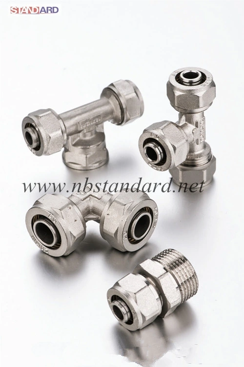 Compression Male Elbow Fittings for Pex-Al-Pex Pipes