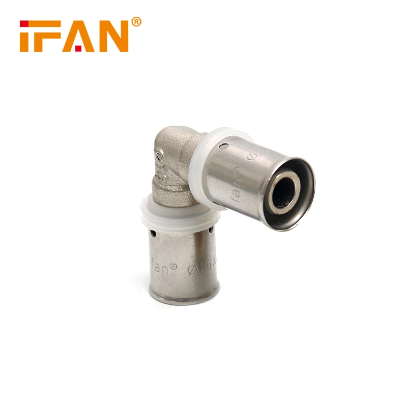 Ifan 2021 Hot Sell Brass Press Fit Fitings Press Fitting Elbow