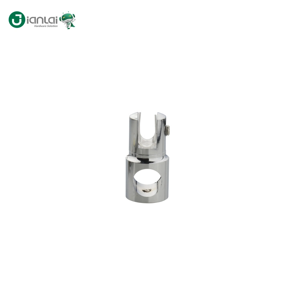 Stainless Steel Shower Door Accessories Pipe Connector Bathroom Glass Fittings