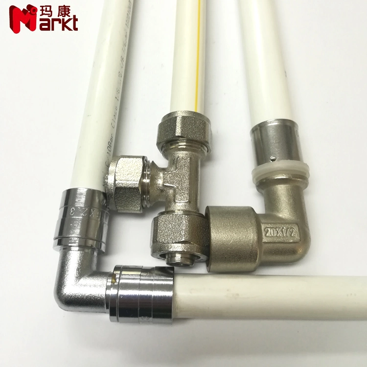 Aenor Certificate Pex Al Pipe Brass Fitting for Water&amp; Gas