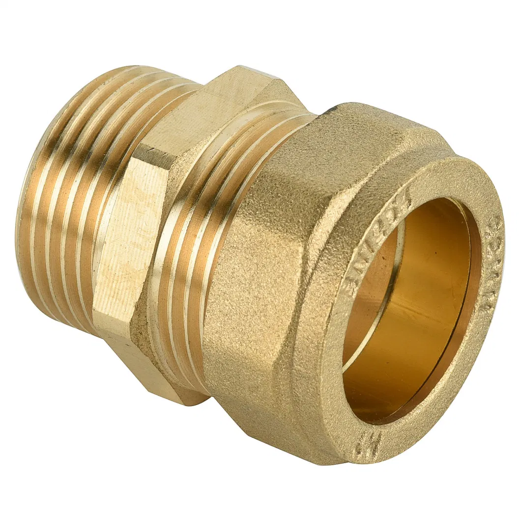 Brass Compression Fitting of Female Tee