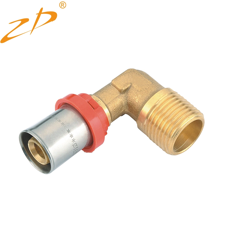 Support OEM Pex Al Pex Pipe Fitting Multilayer Wall Tee Female Press Fittings