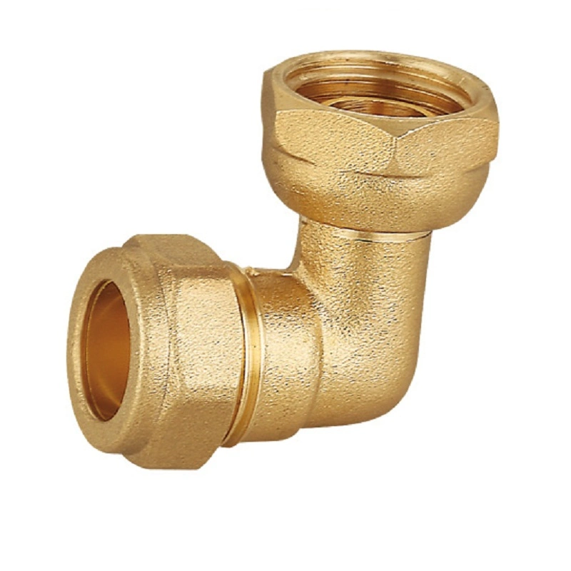 Brass Compression Equal Elbow for Plumbing Brass Compression Fittings