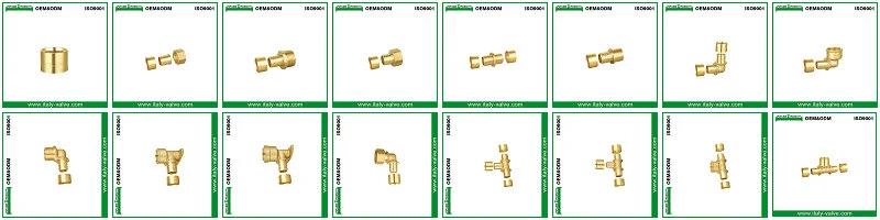 Hot Sale Copper Press Female Elbow Fitting