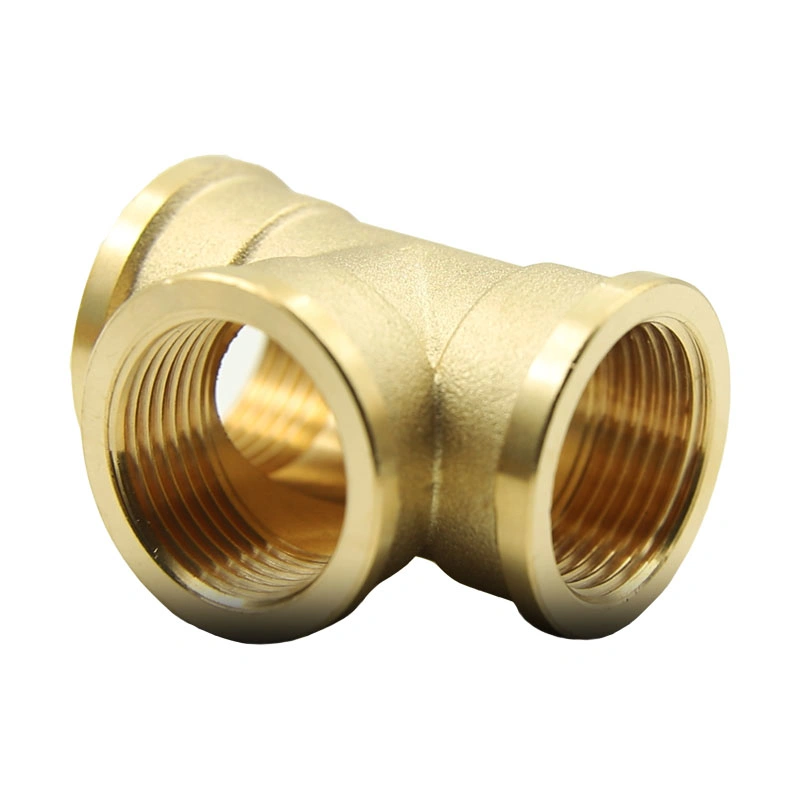 15mm Female Thread Brass Tee Solder Fitting for Press Connector Fitting