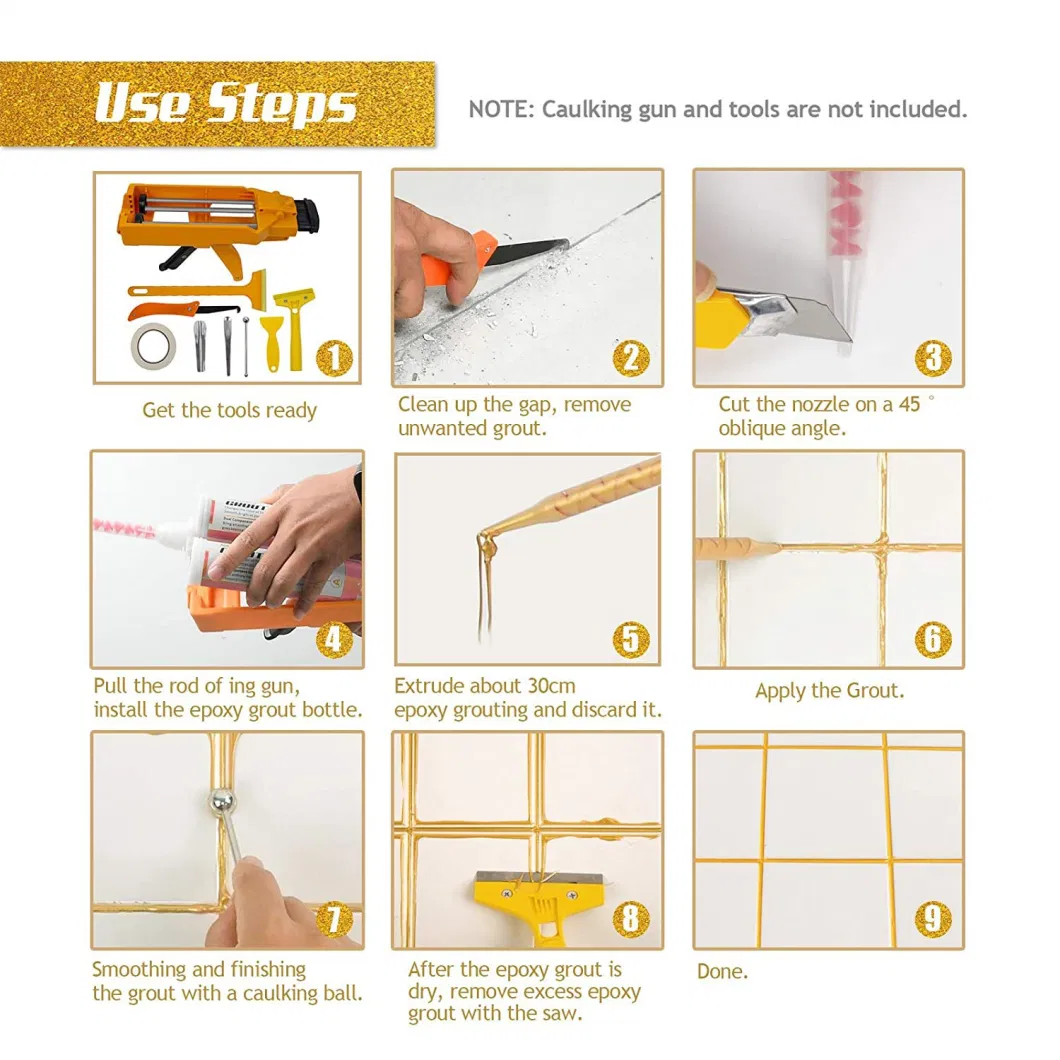 Two Components Epoxy Adhesive for Construction Materials