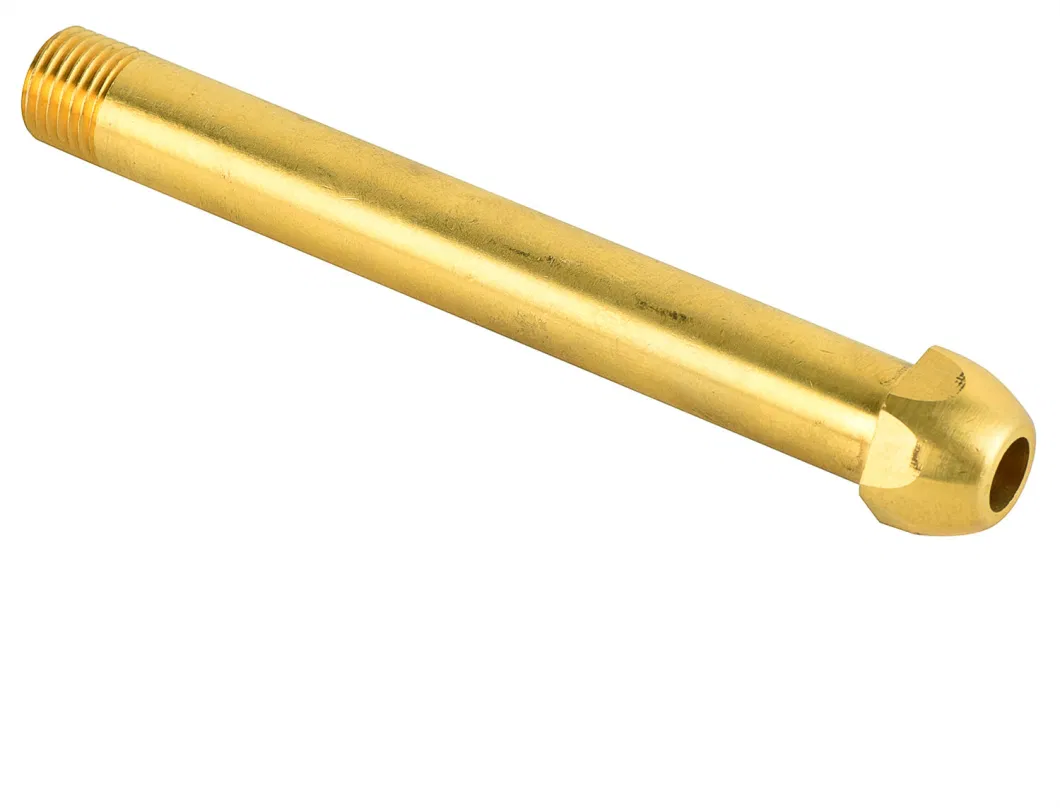 Brass Female Adapter 45&deg; Flare to Fpt1/2&quot; Flare to 3/8&quot;