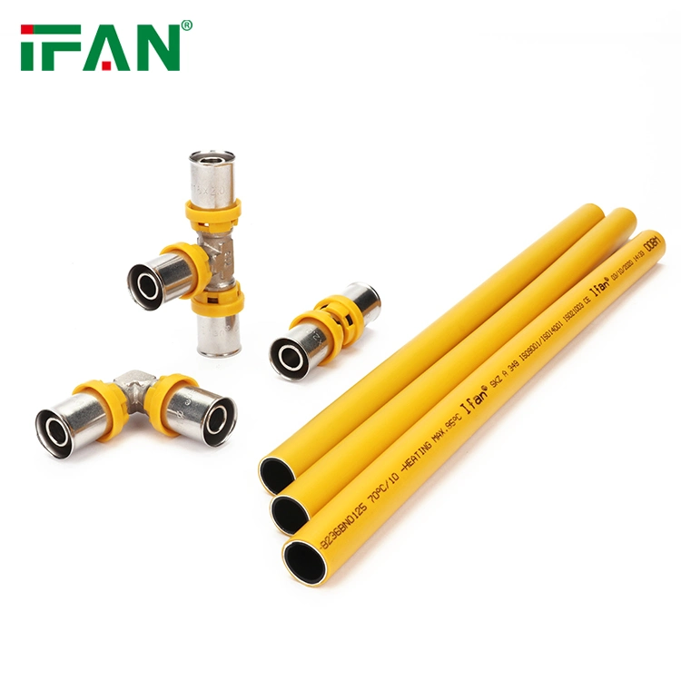 Ifan Wholesale Gas Pipe Connector Hose Pex Press Fitting Propane Gas Fittings