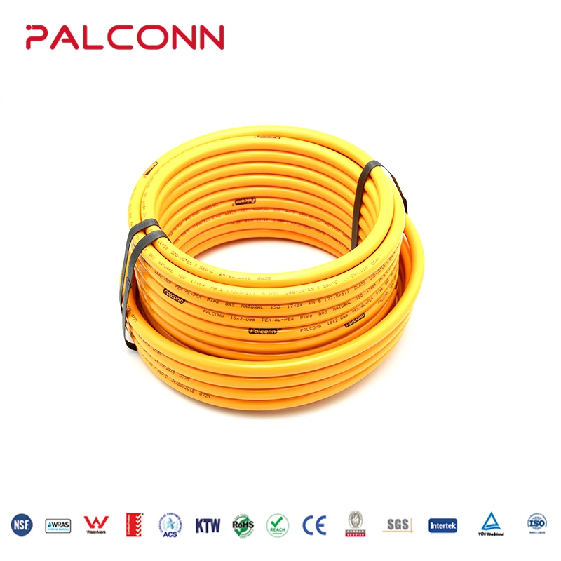 Certification ISO17484 100m Yellow 16mm Welded PE Gas Pipe