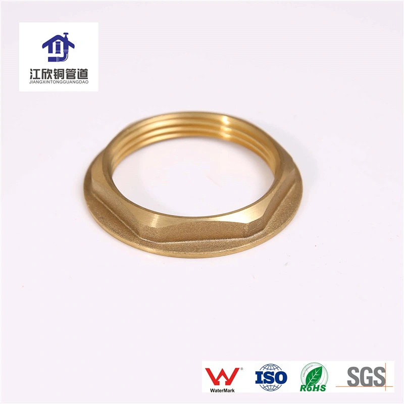 Brass Back Nut/ Nipple/Flange Lock Nut/ Male Thread Plumbing Watermark Approved Fitting