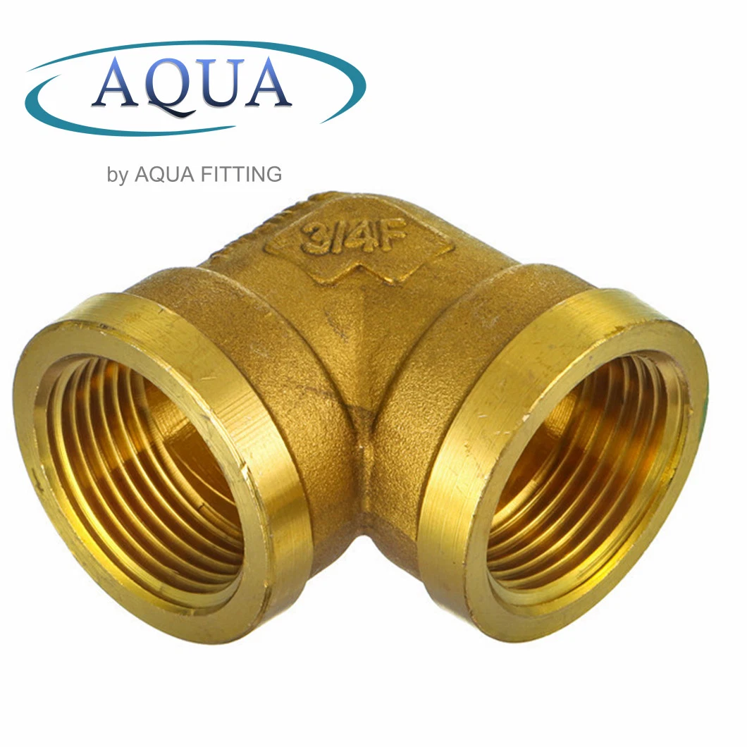 90 Degree Brass Threaded Pex Pipe Elbow Fittings