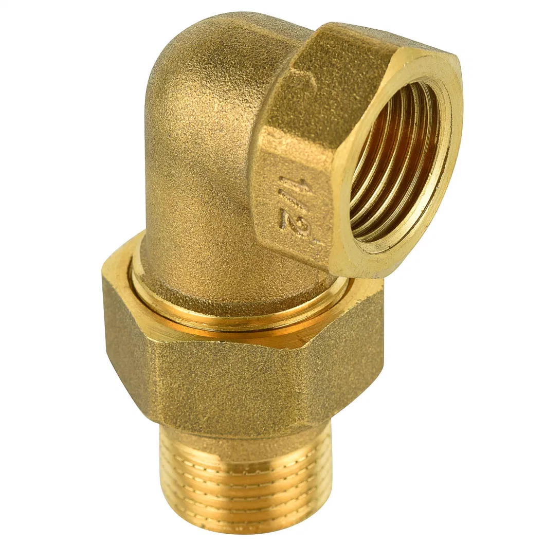 Factory Direct Brass Compression Male Straight Connectors Thread Coupling Fitting for Copper Pipe High Quality Lowest Price