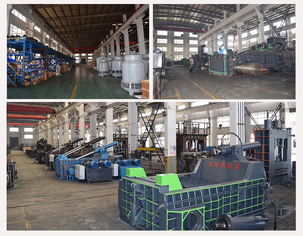 High Quality Scrap Steel Copper Hydraulic Baling Press machine