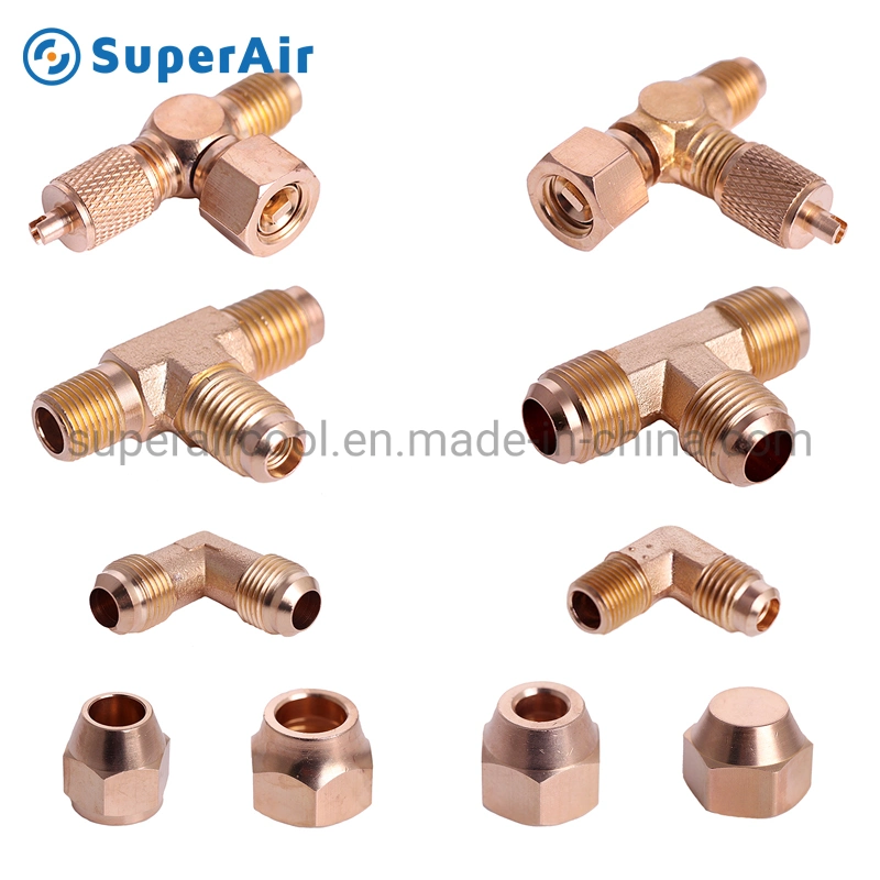 Compression Brass Fittings Couplings, Elbows, Tees