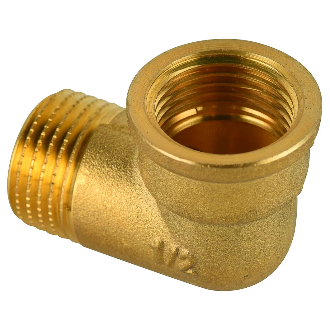 Factory Direct Brass Compression Male Straight Connectors Thread Coupling Fitting for Copper Pipe High Quality Lowest Price