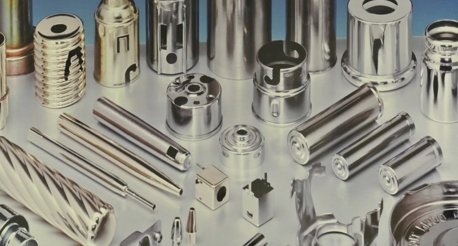 Electrical Light and Lamp Fittings, Television Parts, Screening Cans, as Well as Electronic Components and Their Housing Deep Drawn Transfer Press