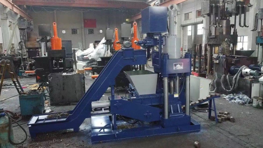 Hot-Sale Automatic Aluminium Iron Copper Chips Briquetting Press