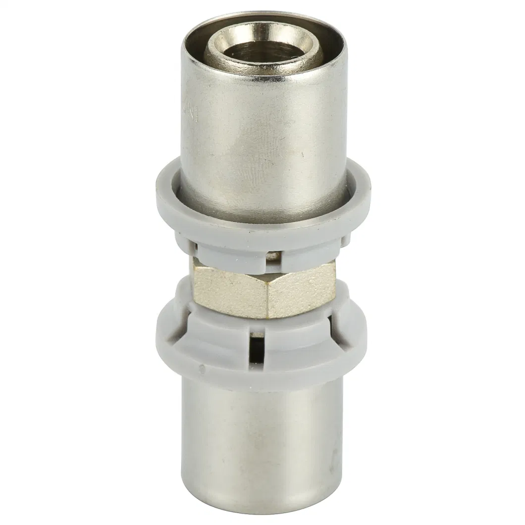 Elbow Brass Press Fittings with Ss Sleeves