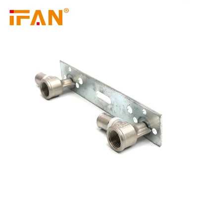 IFAN Pex al Pex conexiones 1/2" Doble hembra codo Pex Accesorios latón