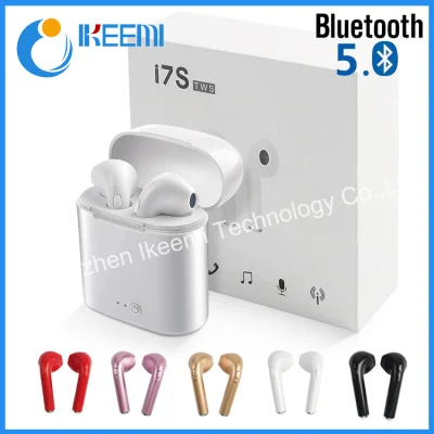 Earphone I7s Tws Auricular Precio de fábrica Auriculares Accesorios para teléfonos móviles