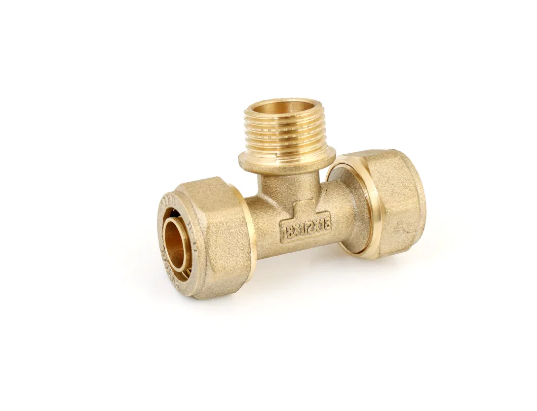 Female Elbow Pex Compression Fitting for Copper Pipe