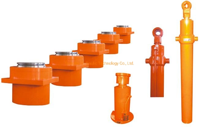 Plain No Mount 2000 Ton Hydraulic Press Hydraulic Cylinder