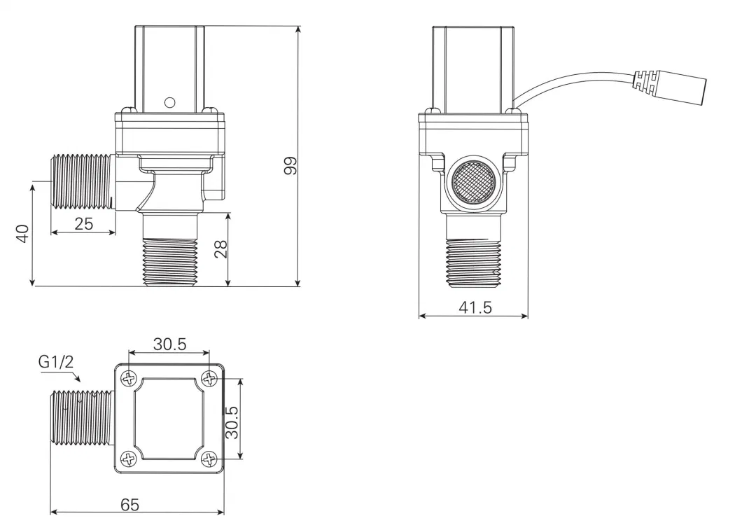 Sensor Faucet Battery Arduino Brass Latching Solenoid Valve