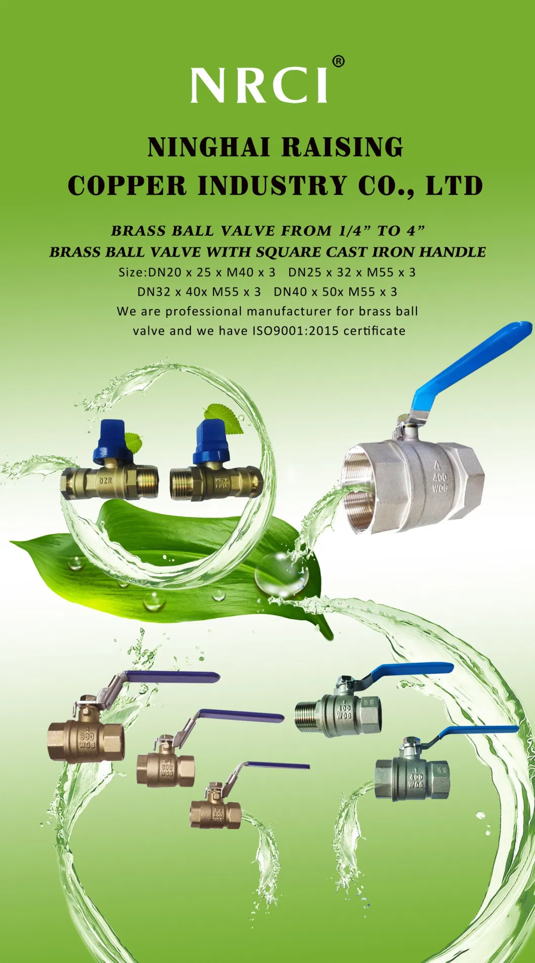 Forged Brass Ball Valve with Non-Return Valve (NRBC-001)