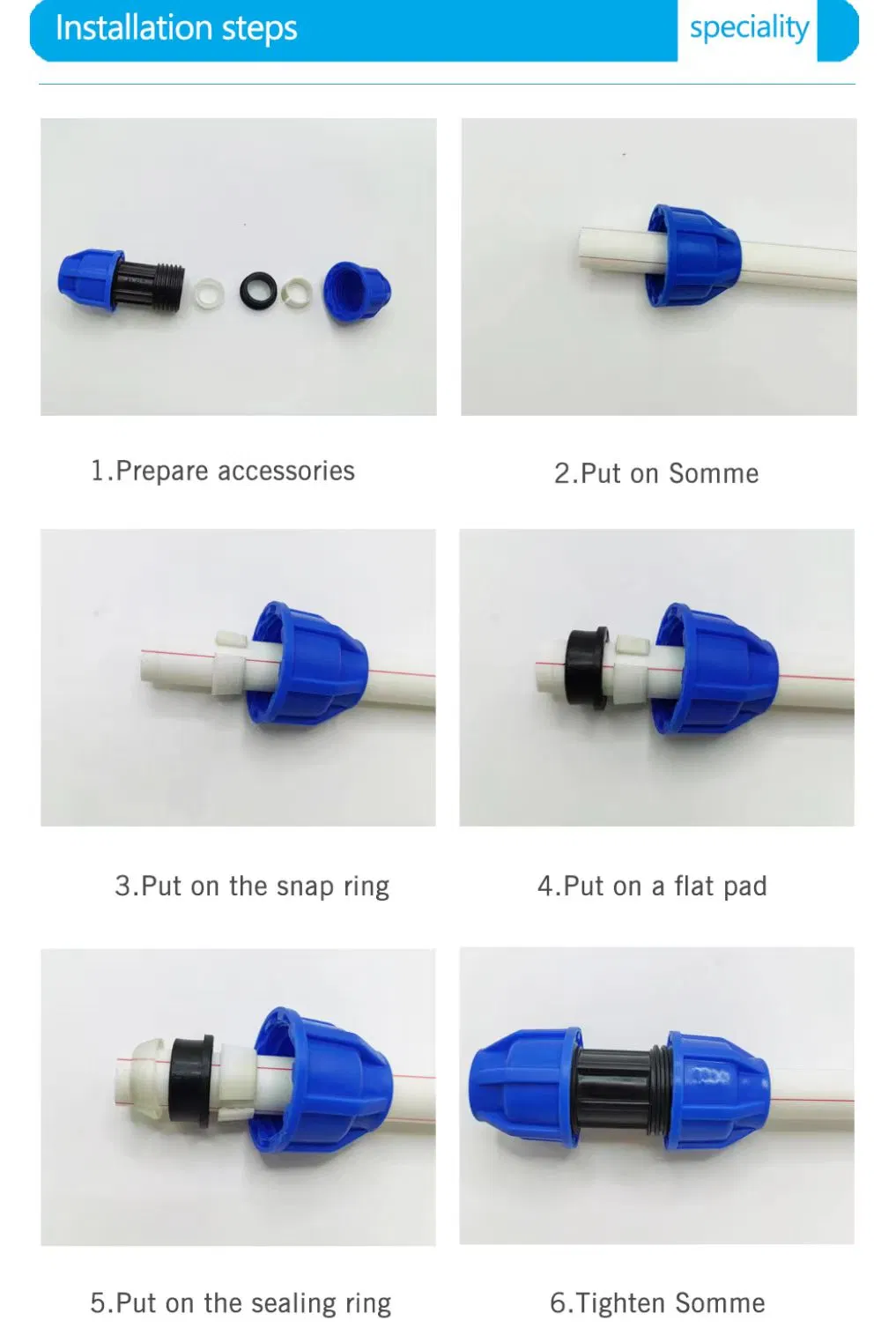 Agricultural Irrigation Accessories Quick Connect