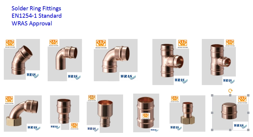 Integral Copper Solder Ring Fittings