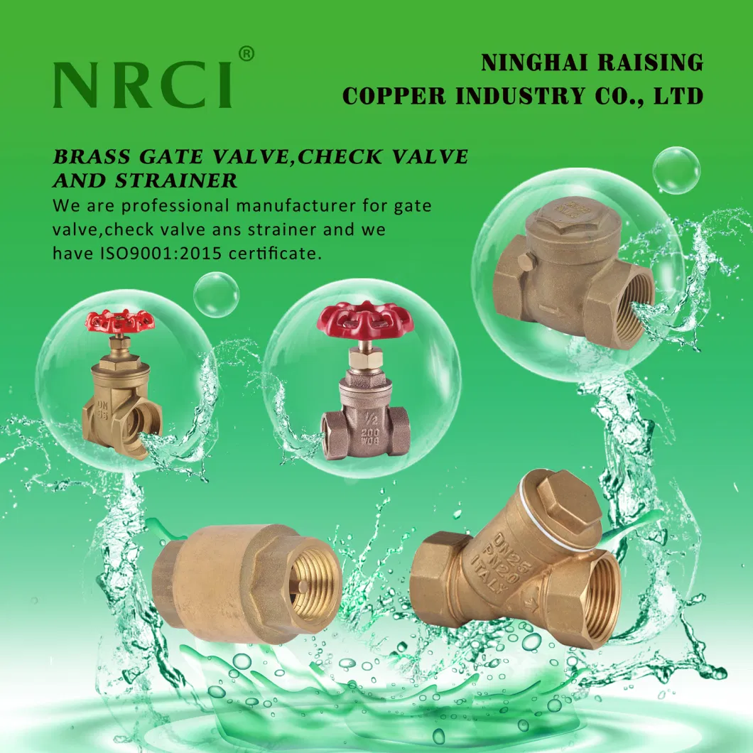 Forged Brass Ball Valve with Non-Return Valve (NRBC-001)