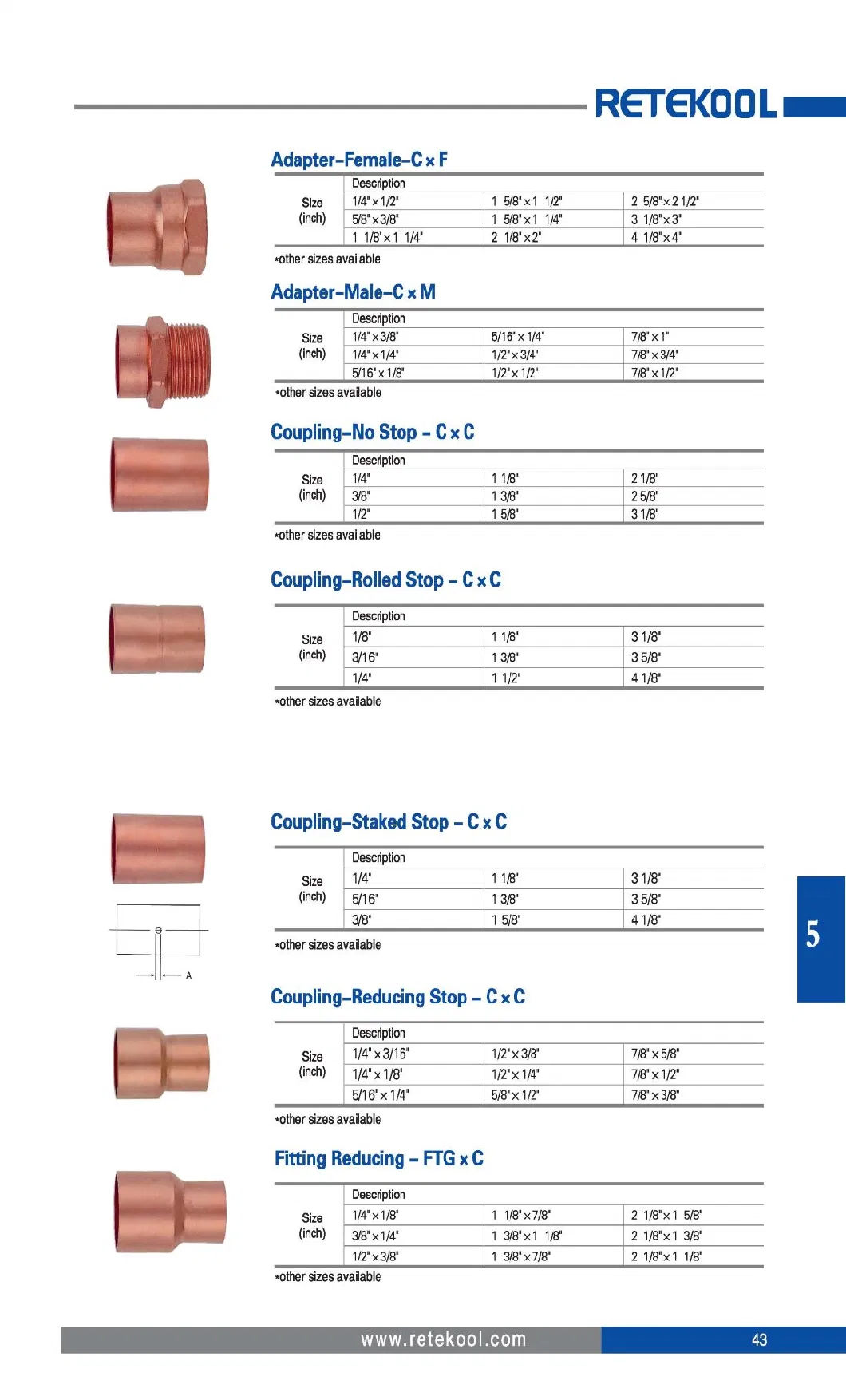 Refrigeration Copper Elbow Press Connector Plumbing Copper Fitting