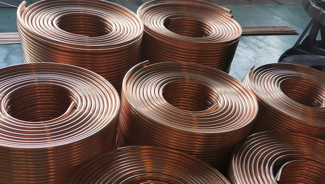 Copper Capillary Tube in Coils, Soft Temper Ends Capped