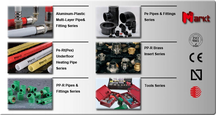 Brass Compression Gas Pipe Fittings for Pex Al Pex Pipe