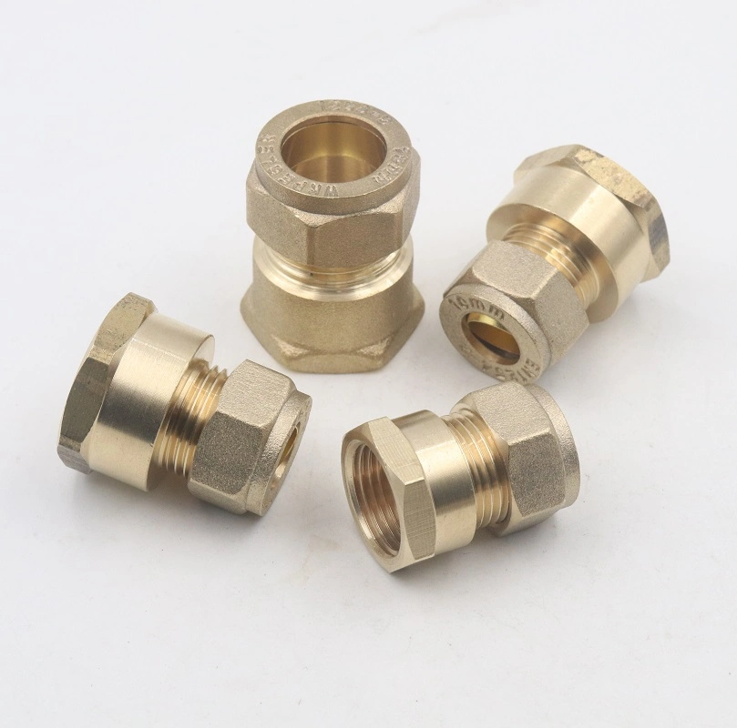 Brass 15mm Copper Tube Compression Fittings