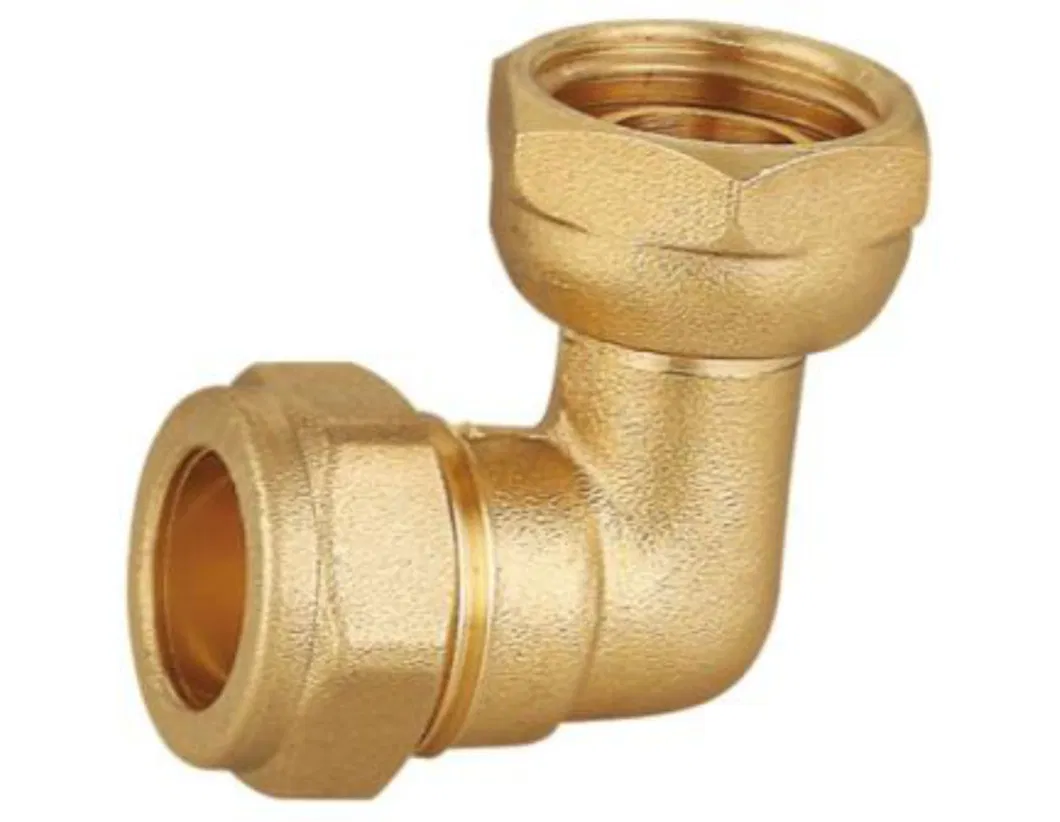 Brass Compression Fitting of Male Elbow/Copper Male Elbow Fitting/Copper Tube