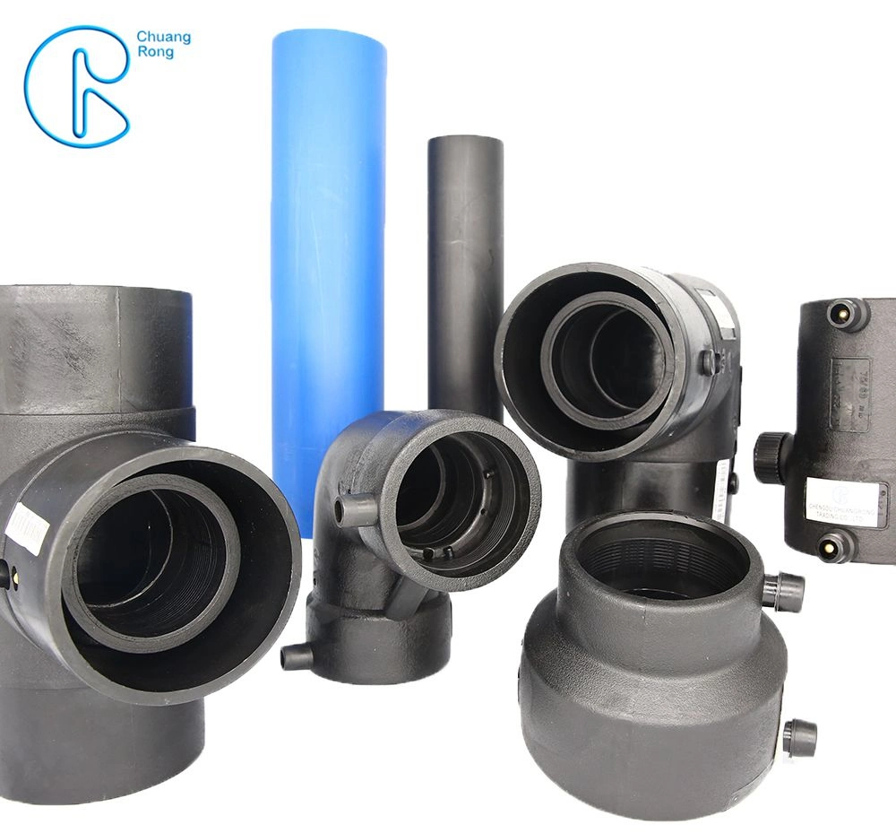 High Pressure and Temperature Resistant PE Gas Pipeline Fittings